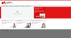 Desktop Screenshot of lapbase.com